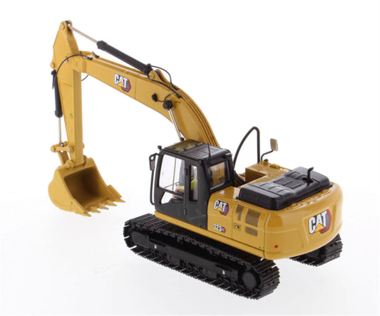 CATERPILLAR 323 GX Next Generation Hydraulic Excavator Yellow 1:50 Truck Pre-built Model