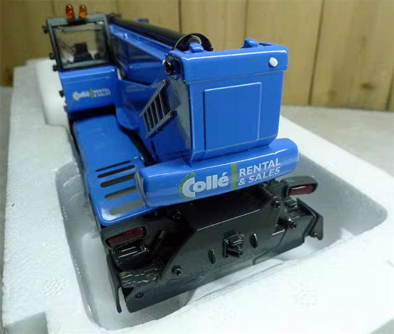 ROS MAGNI RTH 6.35 SH Colle RENTAL&SALES Rotating Telehandler Blue 1:32 Truck Pre-built Model