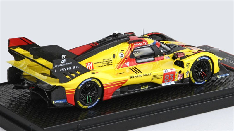 BBR MODELS Ferrari 499P #83 France Le Mans 2024 YIFEI YE LTD 293PCS 1:43 Model view6
