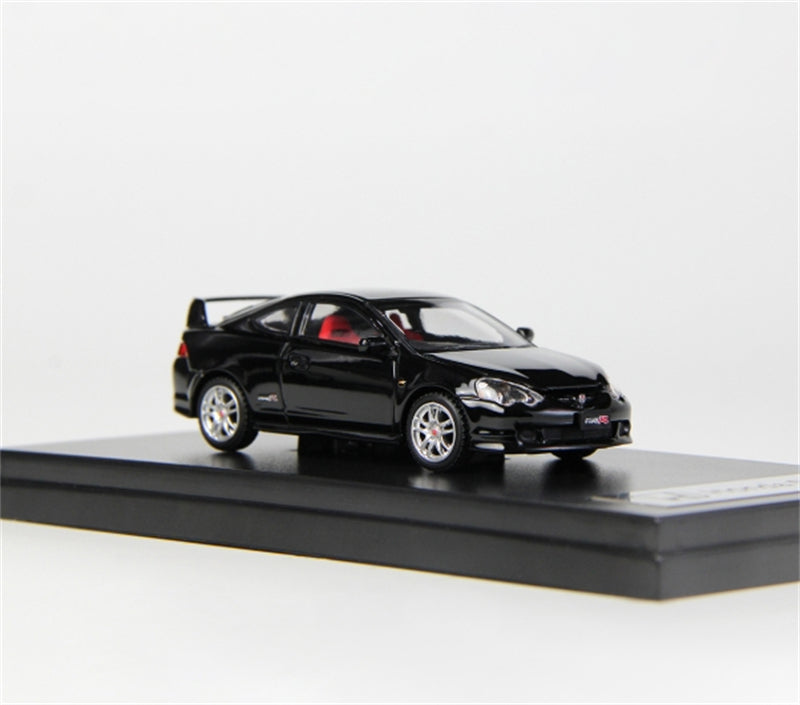 LCD-MODELS Honda Integra Type R DC5 Black 1:64 car Pre-built Model view6