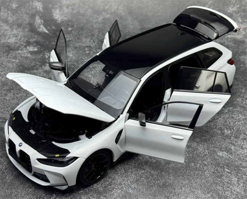 1:18 BMW M3 TOURING 2024 Alpine White MINICHAMPS  DIECAST Model