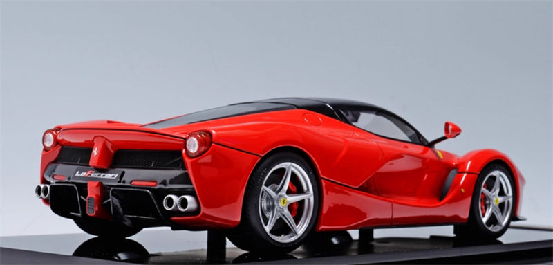 1:18 Ferrari laferrari red Amalgam Hardtop Resin Car Model view4