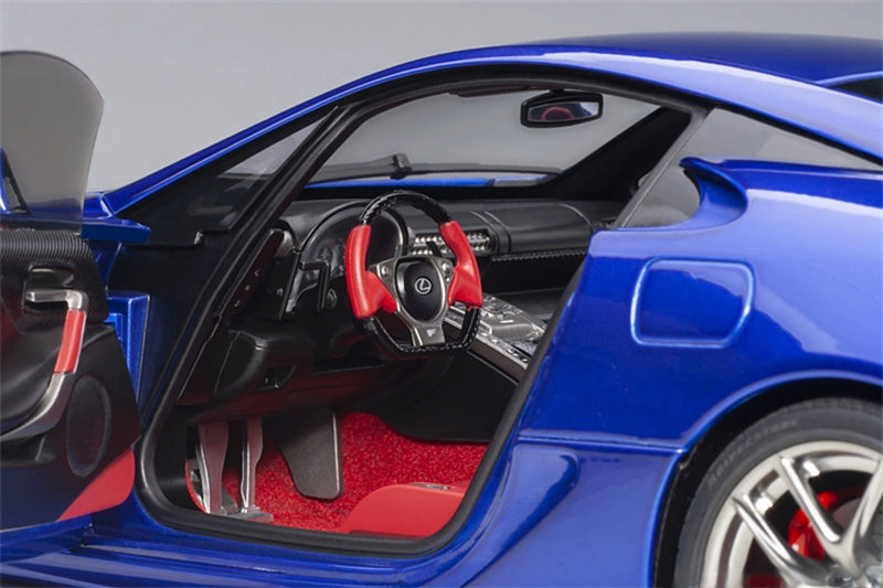 AUTOART LEXUS LFA Car blue 1:18 DIECAST car