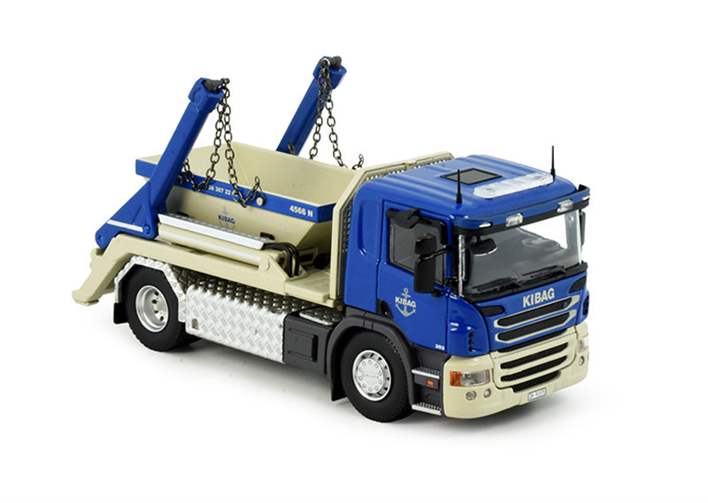 Tekno Scania P-series Environmental Sanitation Transport Vehicle Kibag 1:50 Truck Pre-built Model