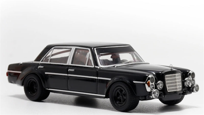 1:64 Mercedes Benz 300SEL W109 AMG Metallic Black BSC DIECAST Limited Edition 799pcs ONLY Model