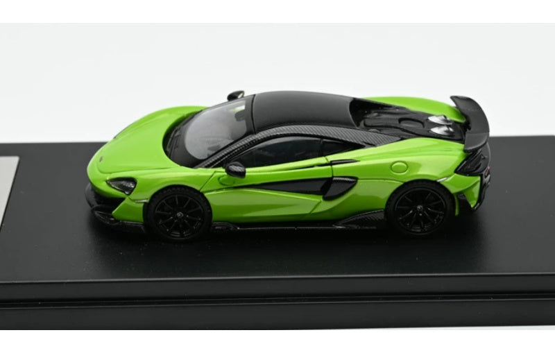 1:64 McLaren 600lt LCD Green Diecast Model view2