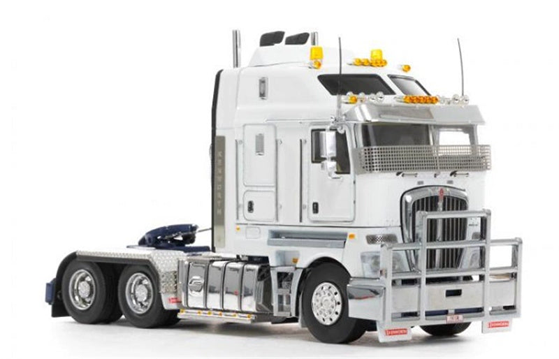 Drake Australian Kenworth K200 Truck White/Blue 2.8 Cabin 1:50 Truck Pre-built Model