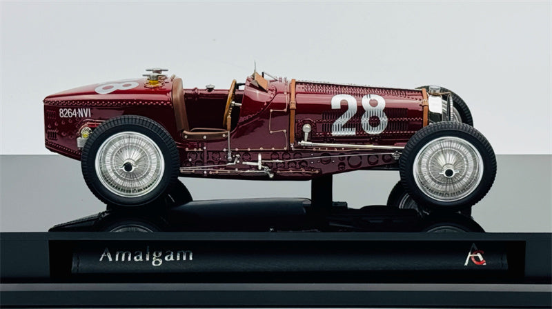 1:18 Bugatti T59 1934 Amalgam Monaco Senova Resin Car Model view3