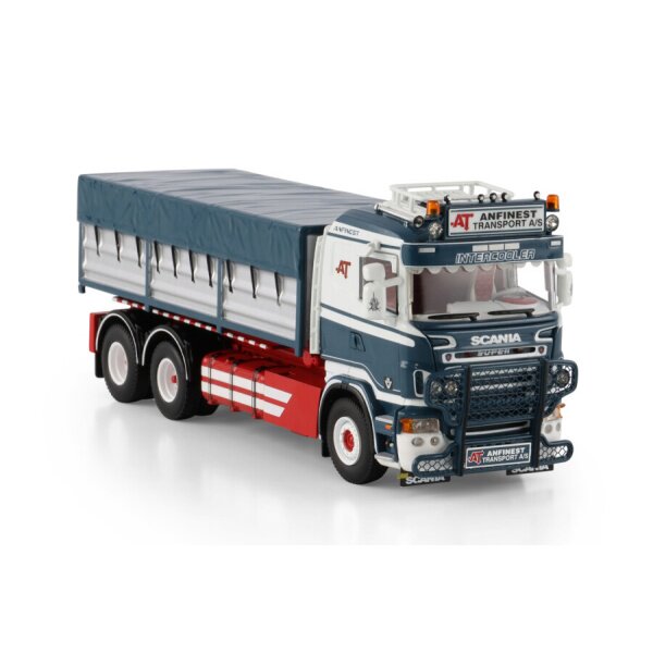 1:50 SCANIA ANFINEST R5 6X2 + 15M3 CONTAINER WSI Diecast Model