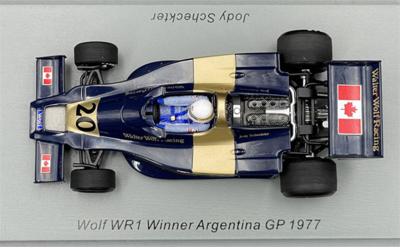 Wolf WR1 #20 Winner Argentina GP 1977 JODY 1:43 Pre-built Model view4