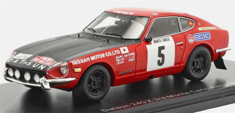 Spark Datsun 240 Z 3rd #5 Monte Carlo Rally 1972 1:43 Car Pre-built Model view1