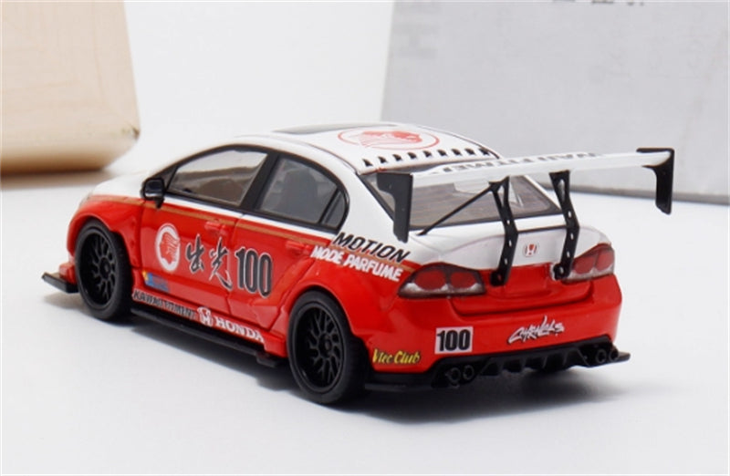 1:64 Honda CIVIC #100 LHD Idemitsu Livery BSC DIECAST Limited Edition 499pcs ONLY Model