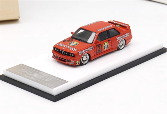 ScaleMini BMW M3 first generation E30 low slung sports car No.2 Painting Limited Edition 499PCS ONLY 1:64 Car Pre-built Model view1