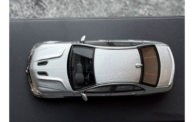 1:64 Mercedes-Benz C63 AMG W204  Titanium Gray KING MODEL  Limited Edition 799PCS ONLY DIECAST Model