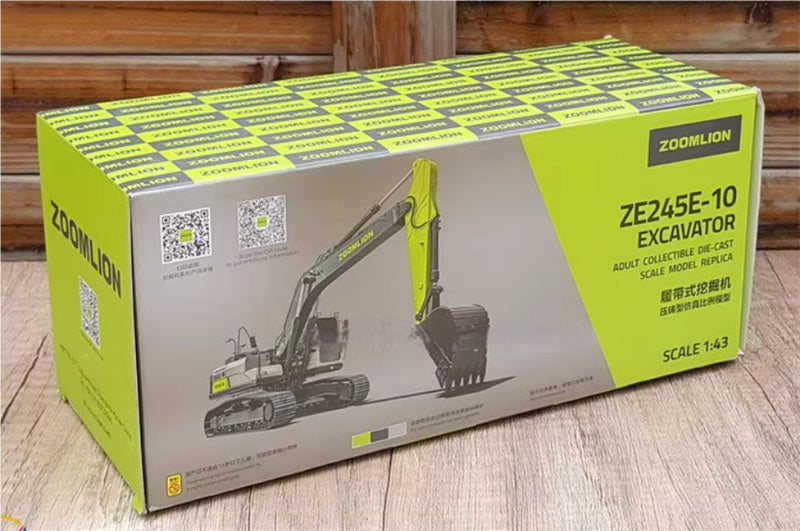 ZOOMLION ZE245E Excavator 1:43 Truck Pre-built Model