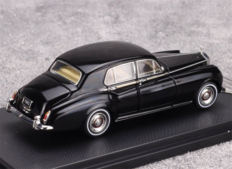 GFCC 1955 Rolls Royce Silver Cloud classic car Glossy Black LHD 1:64 car Pre-built Model view4