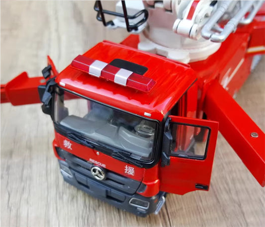 SANY JP65 65M large-span lifting jet fire truck Limited Edition 1:50 Truck Pre-built Model