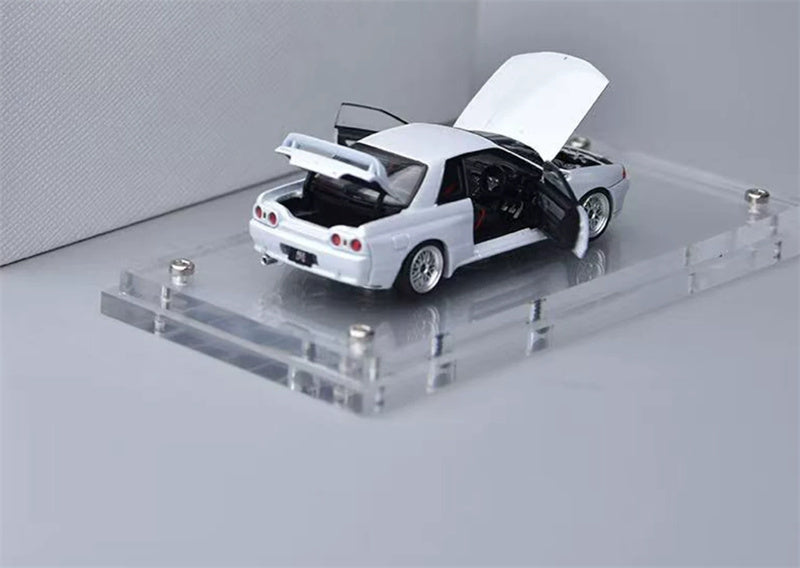 1:64 Nissan Skyline GT-R Nismo R32 White Focal Horizon Full open version Limited Edition 999PCS Only DIECAST Model