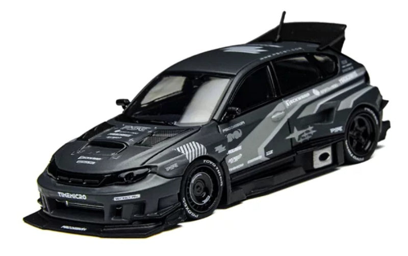 1:64 Subaru IMPREZA RAIDER   TimeMicro x PSC DESIGN Grey floral coating  DIECAST Model