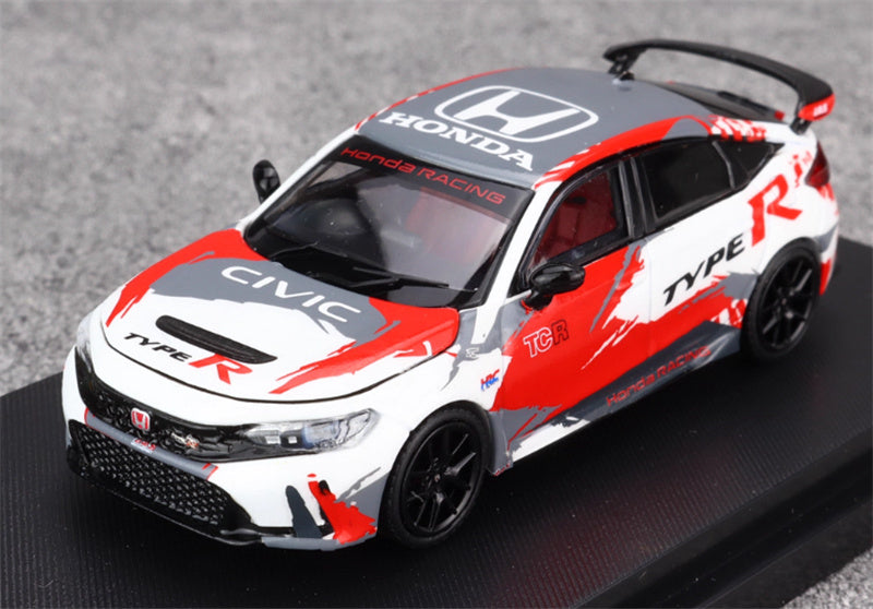 MOTORHELIX HONDA Civic Type R FL5 Racing TCR coating 1:64 Car Pre-built Model view3