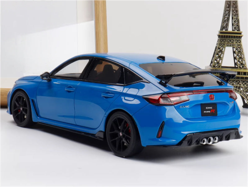 1:18 HONDA CIVIC TYPE R FL5 2022 Blue  OTTO Limited Edition 999PCS ONLY Resin Car Model