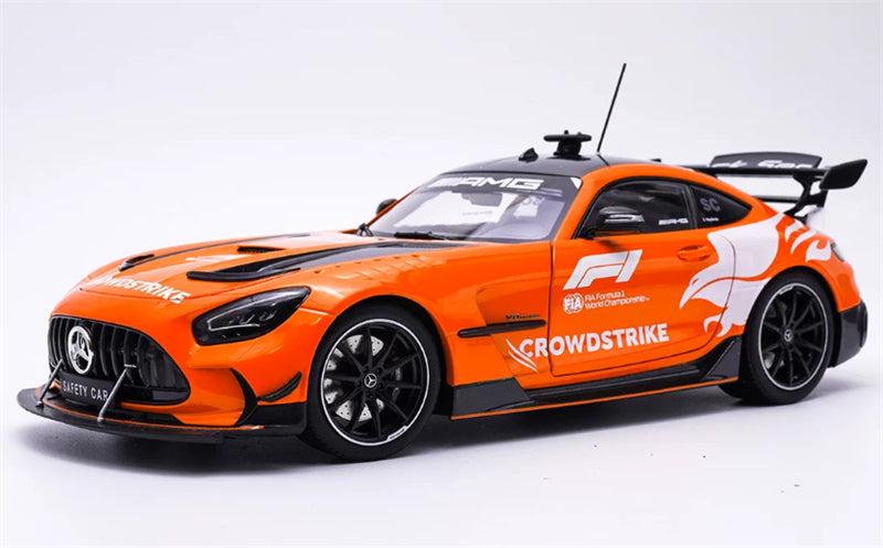 1:18 Mercedes-Benz AMG GT BLACK SERIES 2025 Orange - British Grand Prix MINICHAMPS  DIECAST Model
