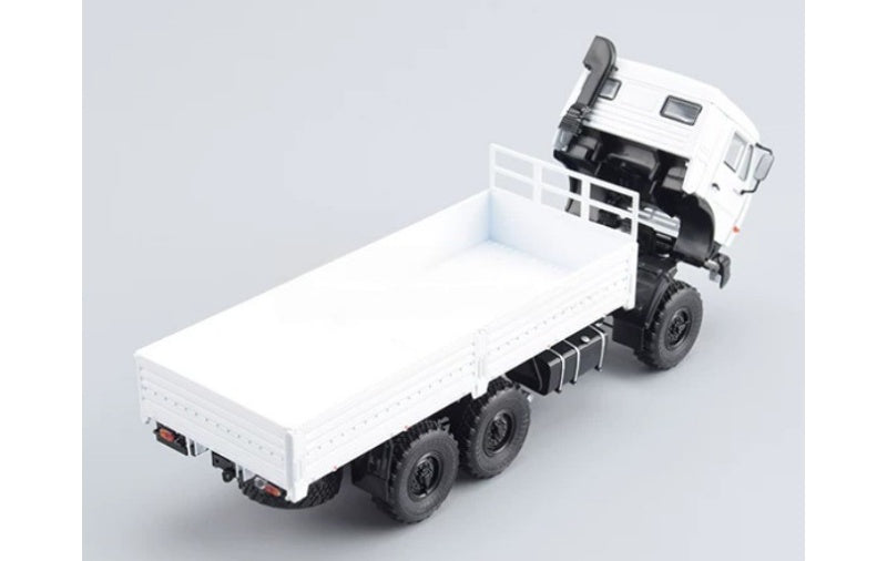 1:43   KAMAZ-43118 Modimio  White ABS Model