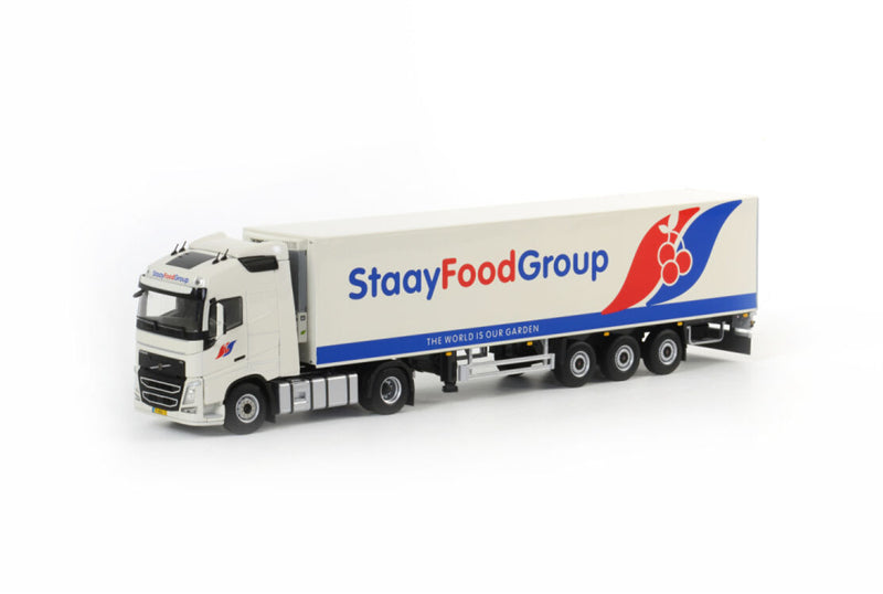 WSI VOLVO FH4 GL Refrigerated trailer Staay 1:50 Truck Pre-built Model