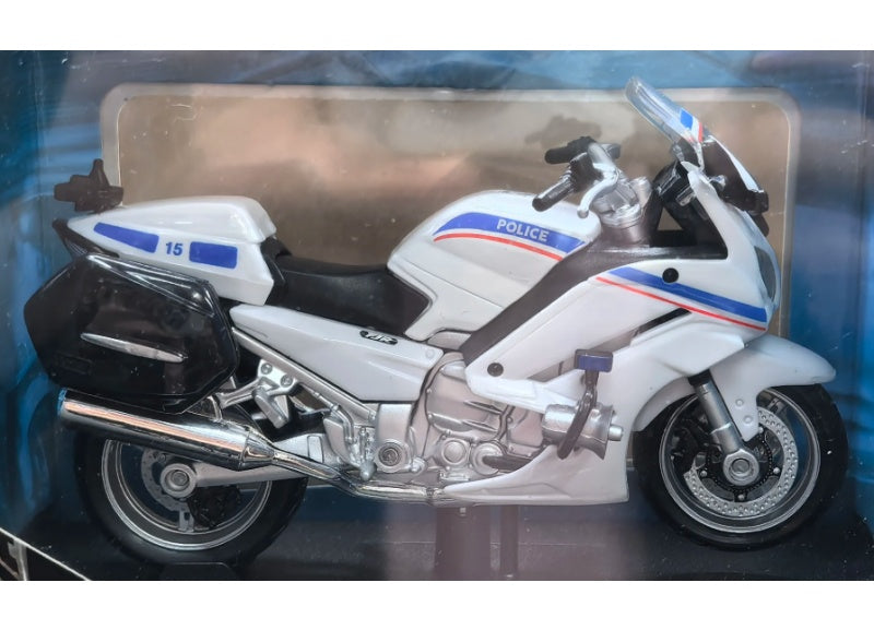 1:18 Yamaha FJR1300A  White  Maisto  Diecast Police Motorcycle Model