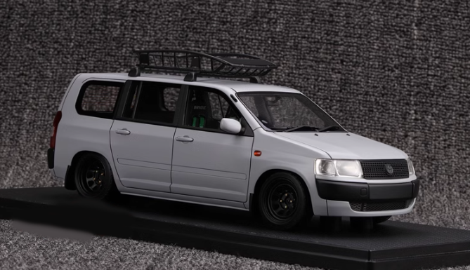 Ignition Model Toyota Probox GL NCP51V MPV Matte gray 1:18car Pre-a Model