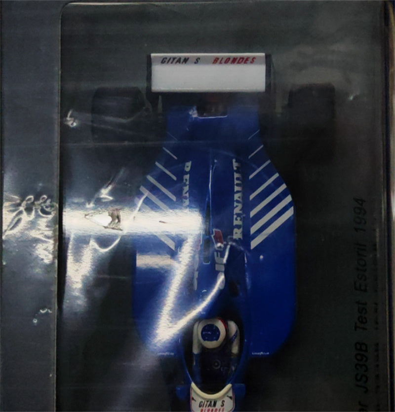 Spark Ligier JS39B Test Estoril 1994 M.SCHUMACHER 1:43 Car Pre-built Model view2