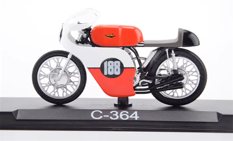 Modimio Russian racing motorcycle S-364 motorcycle Pre-built Airliner Model Display view3