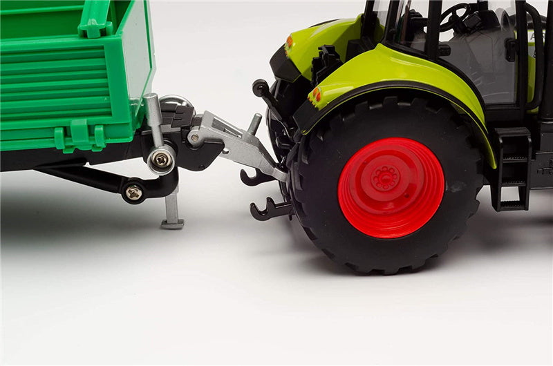 Herpa CLAAS ARION 540 Tractor with Trailor 1/32 Truck Pre-built Model