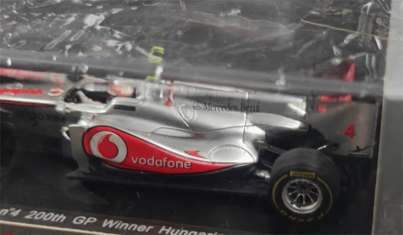 Spark McLaren MP4-26 #4 200th Winner Hungarian GP 2011 Jenson Button 1:43 Model view3