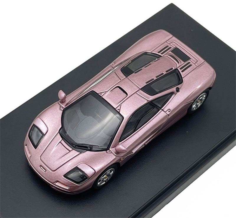 LCD-MODELS Mclaren F1 Super Car Matte Purple 1:64 car Pre-built Model view7