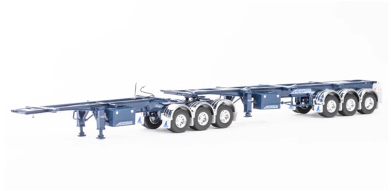 Drake MAXITRANS SKELG Australian Road Train blue 1:50 Model