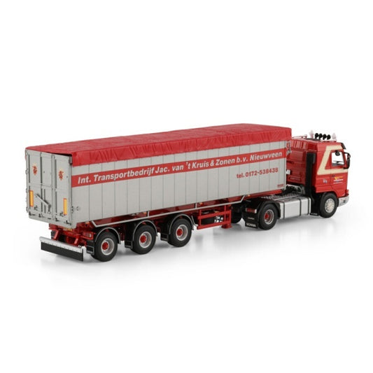 1:50 SCANIA INT. TRANSPORTBEDRIJF 3 series 4X2 TIPPER TRAILER 3 AXLE WSI   Diecast Model