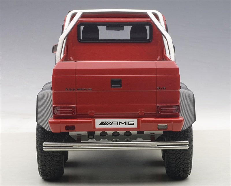 AUTOART MERCEDES BENZ G-CLASS G63 AMG 6X6 2013 Red 1/18 car Pre-a Model