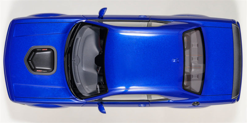 AUTOART Dodge Challenger R/T Scat Pack Widebody 2022 Indigo Blue 1:18 Car Pre-built Model view8