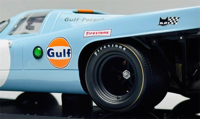 1:18 Porsche 917K GULF Amalgam Le Mans Racing #2 Resin Car Model view8