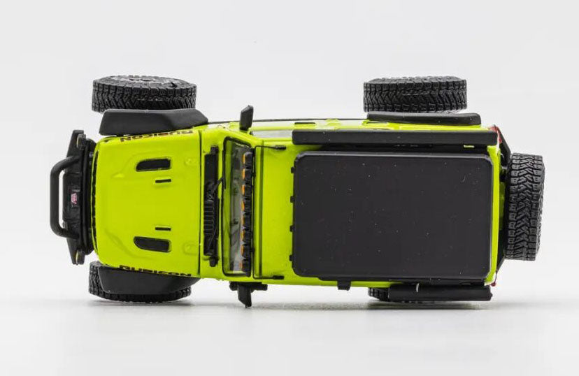 GCD 1:64 Jeep Wrangler Rubicon Off Road Big Wheels Diecast Model