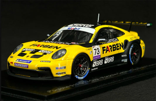 1:43 Spark Porsche 911 GT3 Cup-Porsche Carrera Cup Brazil Champion 2022 #73 view1