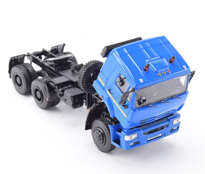StartScaleModels Russia Kamaz 65225 heavy-duty tractor truck Blue 1:43 Truck Pre-built Airliner Model Display view5