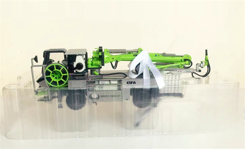 ZOOMLION CSS-3 concrete spraying robot arm 1:38 Truck Pre-built Model