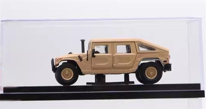 MASTER Hummer H1 off-road vehicle Military Edition Desert Yellow 1:64 Tank Pre-built Airliner Model Display view6