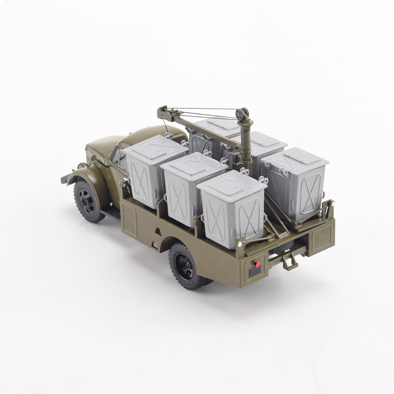 StartScaleModels Soviet GAZ-51 Crane Army Green Coating 1:43 car Pre-built Model