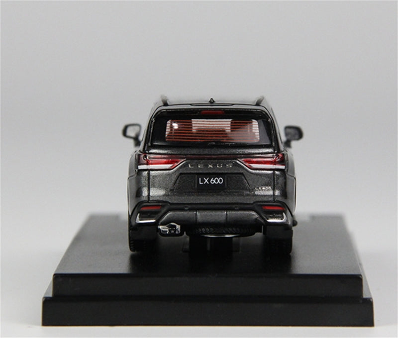 LCD-MODELS Lexus LX600 SUV Metallic Gray 1:64 car Pre-built Model view6