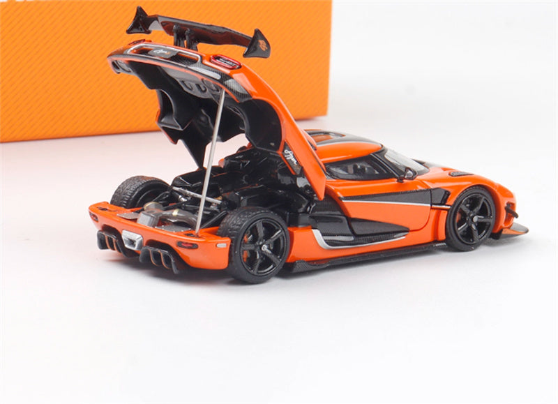 Focal Horizon Koenigsegg Agera RS orange 1:64 Car Pre-built Model view4