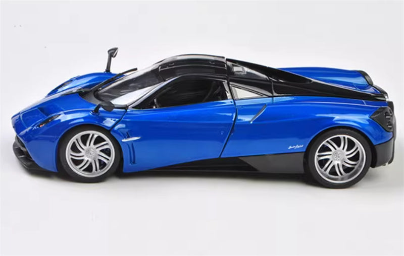1:24 Pagani Huayra Supercar  Blue  WELLY  DIECAST Car Model