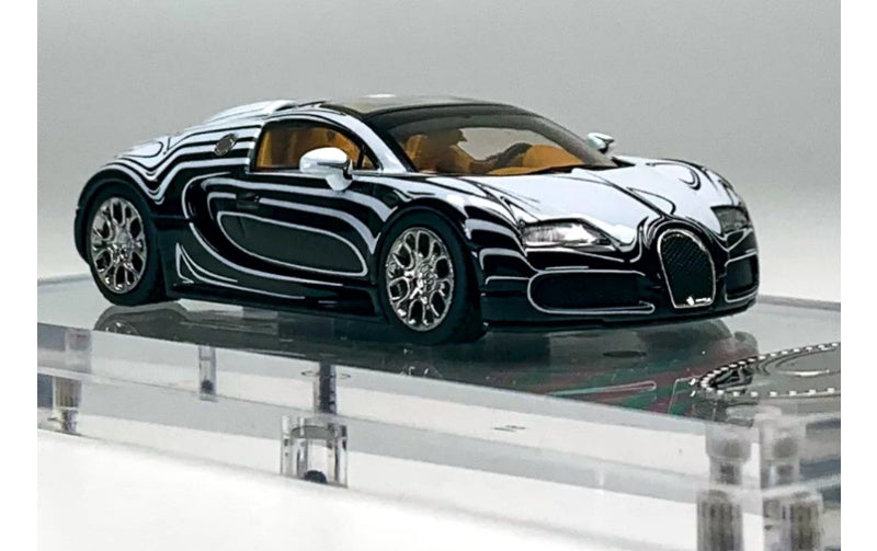 1:64 Bugatti Veyron Super Sport   Mortal Model White and black ceramic dragon Limited Edition 999PCS ONLY DIECAST Model